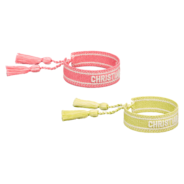 Diana Armband - Set Pink / Gelb